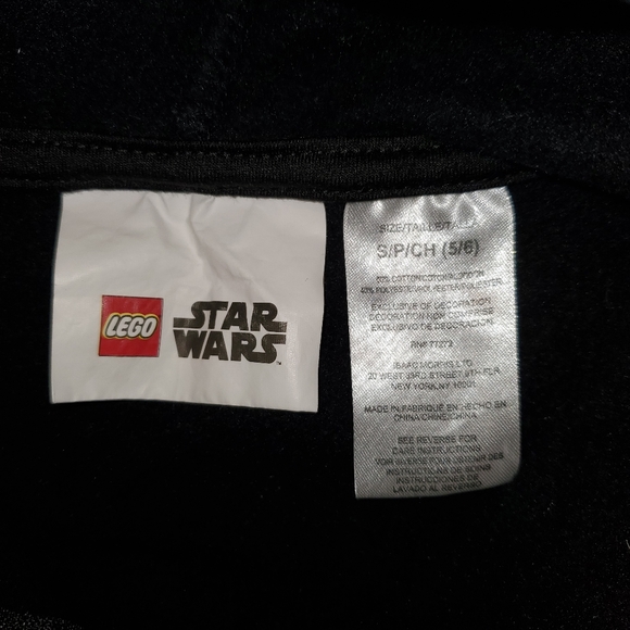 LEGO Star Wars Darth Sweatshirt/Hoodie Full Zip. - Picture 2 of 3